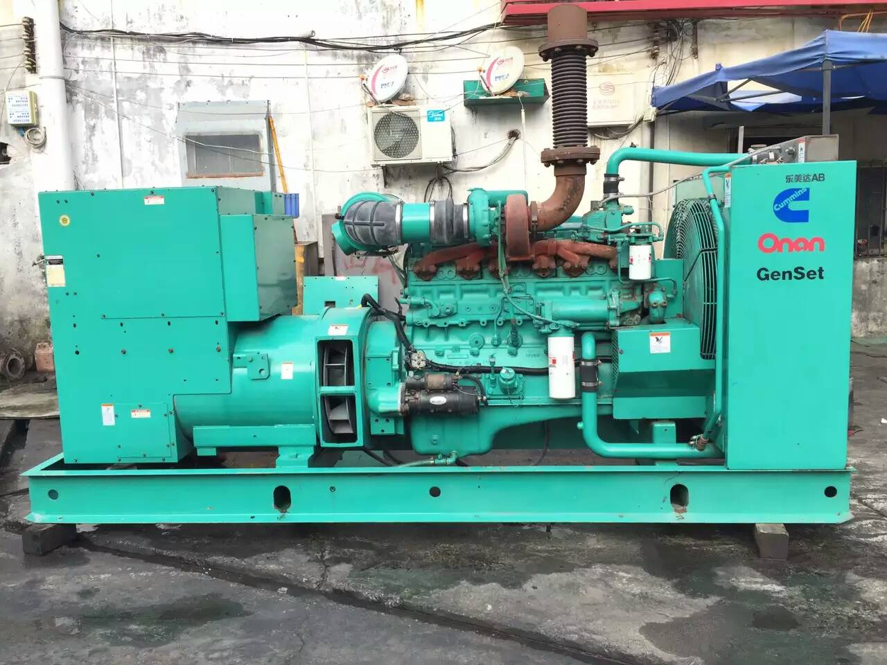 振兴租赁发电机-柴油发电机不正常冒烟的原因